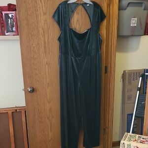 Old Navy Dark Green Jumpsuit